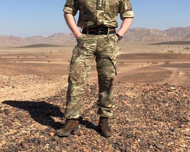 Dave Galloway, a 54-year-old army veteran take on toughest challenge yet