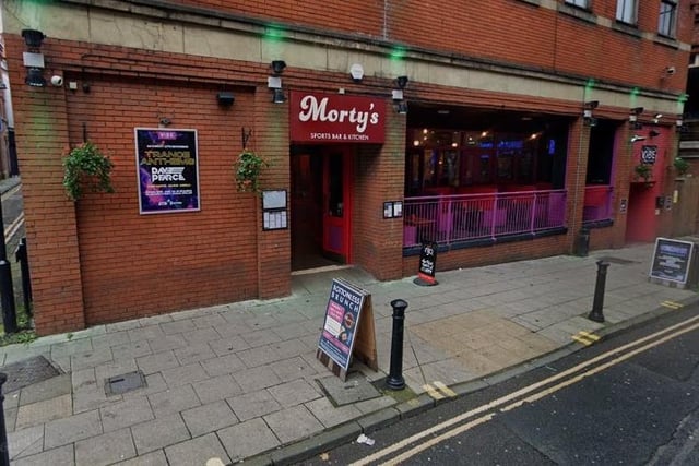 Morty's, rated 3.8 stars on google serves a meal and unlimited drinks in a two hour time slot for £25 per person.