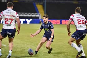 Jack Farrimond made eight appearances in his debut campaign with Wigan Warriors in 2024