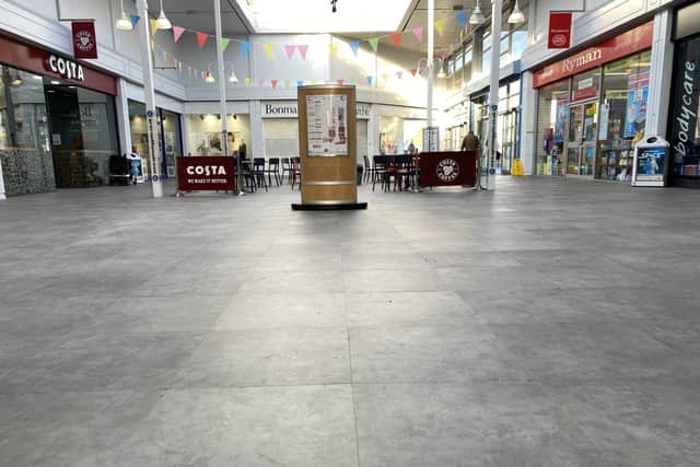 Centre refurb at Spinning Gate Shopping Centre