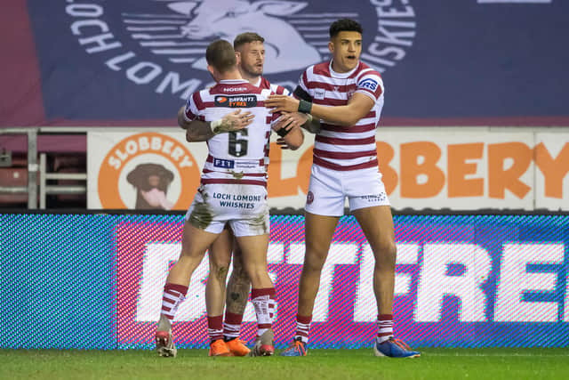 Wigan Warriors take on Salford Red Devils this evening