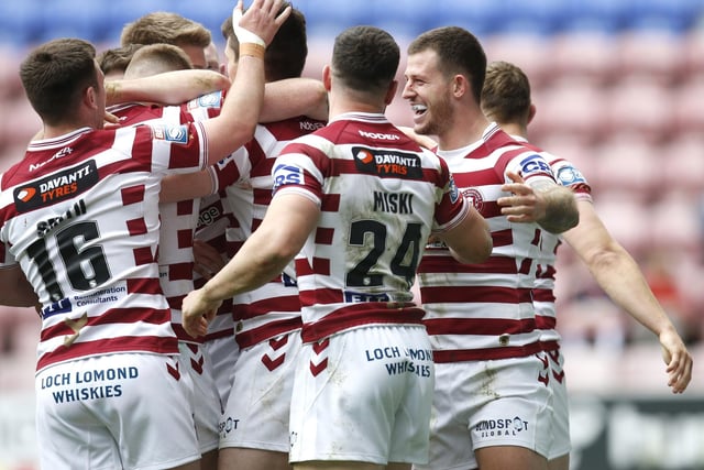 The last meeting between the sides finished with a 54-10 Wigan victory.