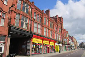 Businesses on Wallgate.