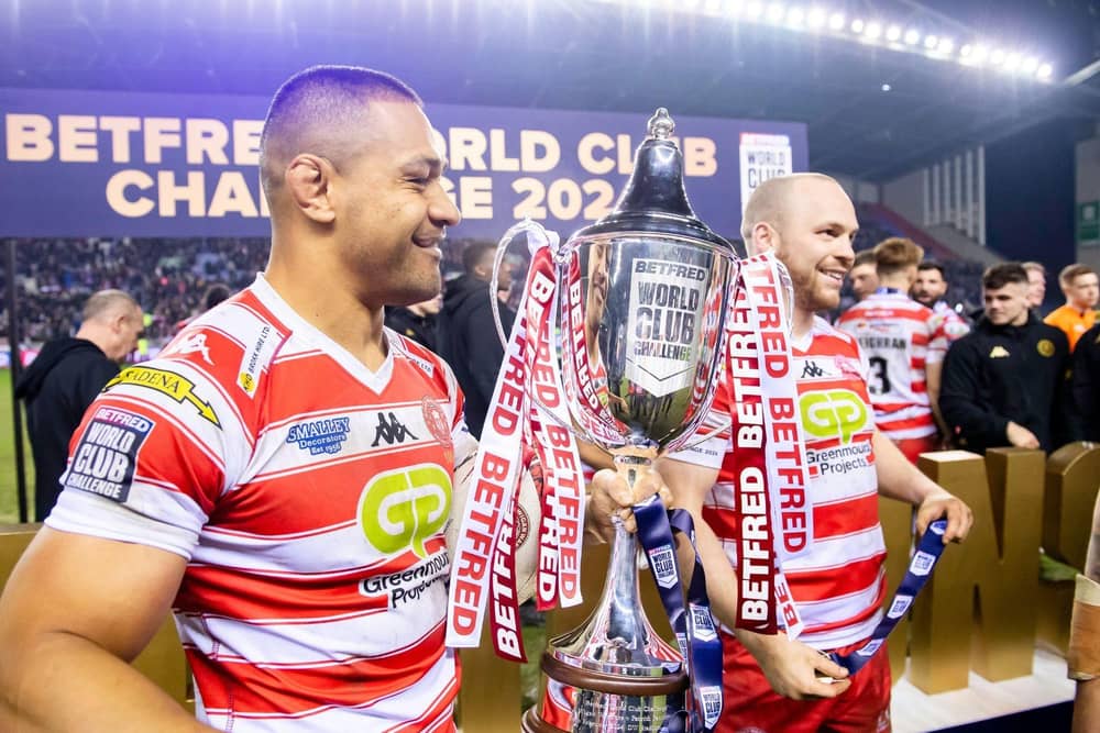 The veteran back-rower was pictured back in training earlier this week, having suffered a fracture dislocation injury to his ankle during the Challenge Cup quarter-final win over Castleford Tigers in April
