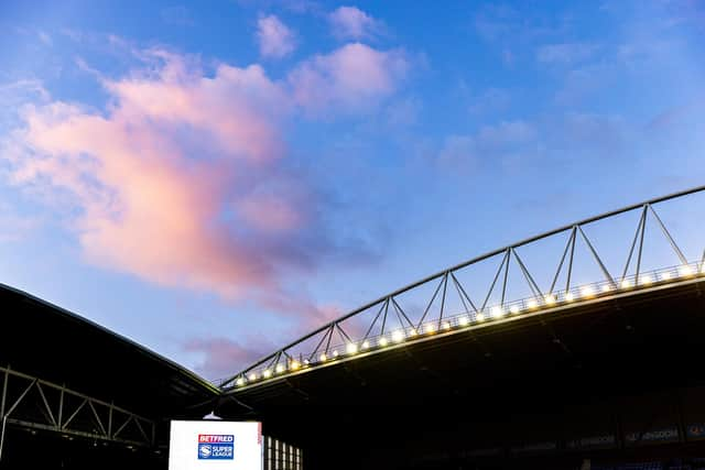 Wigan Warriors take on Hull FC at the DW Stadium