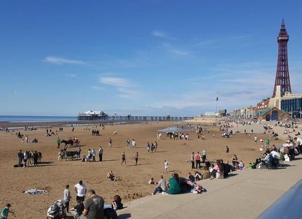 Sea, sand, donkey rides, piers - what's not to like about Blackpool Beach? One of the most popular in the country for families