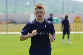 Luke Robinson went on Latics' pre-season tour of Hungary before joining St Johnstone on loan