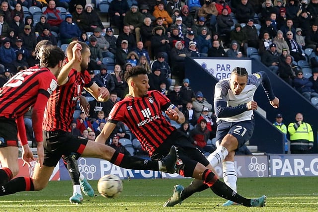 Looked lively throughout, having a couple of chances in the first half before finding the net with a composed finish for PNE's equaliser. With al ow centre of gravity, he was hard to shift off the ball and worked hard.
