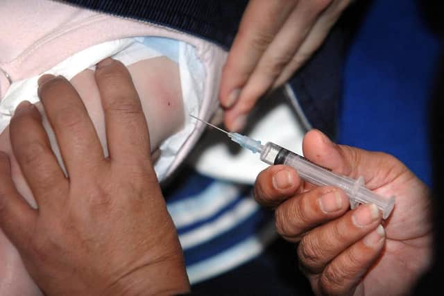 Immunisation rates have fallen in Wigan