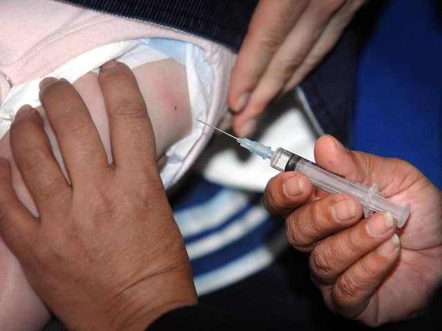 Immunisation rates have fallen in Wigan