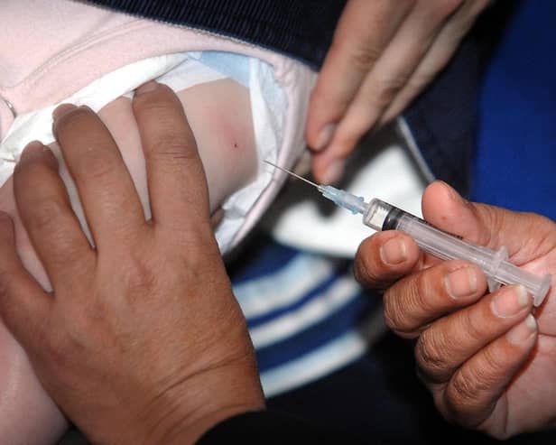 Immunisation rates have fallen in Wigan