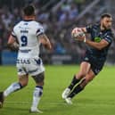 Kaide Ellis on the charge for Wigan Warriors