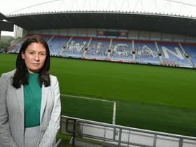 Lisa Nandy MP at the DW Stadium