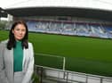 Lisa Nandy MP at the DW Stadium