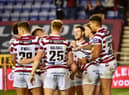 Wigan Warriors welcome Warrington Wolves to the DW Stadium