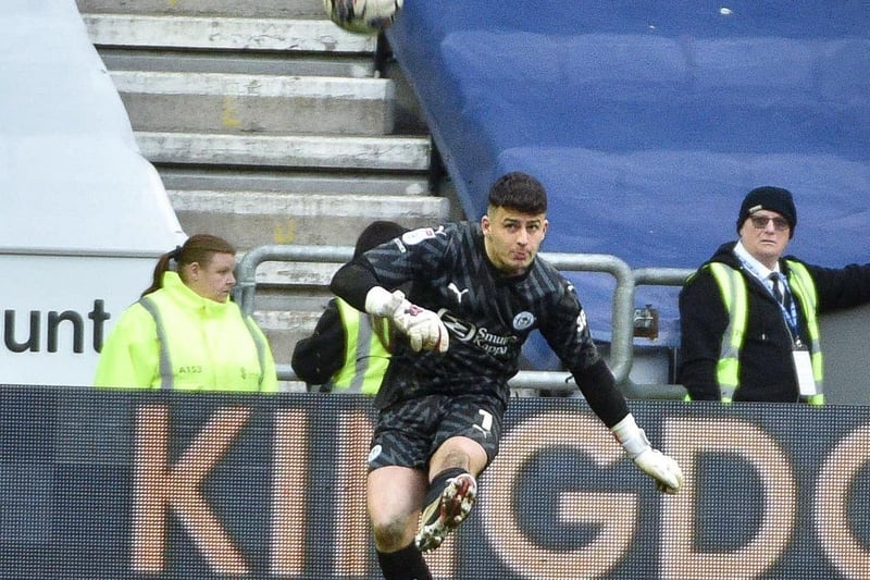 Didn't have a save to make, only involvement was goal kicks and exchanging passes with defenders