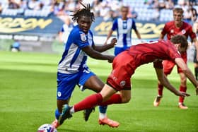 Baba Adeeko was impressive for Latics in the weekend win at Barnsley