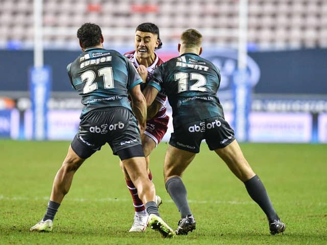 Tiaki Chan made his official debut against Huddersfield Giants