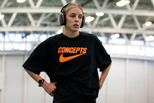 Keely Hodgkinson was forced to pull out of the Diamond League event in London through illness