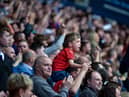 Latics fans at Bolton.
Pic: BP