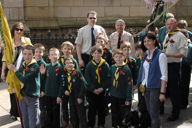 St George's Day Parade 2009, Wigan - 1st Standish (Standish Methodist) Scouts.