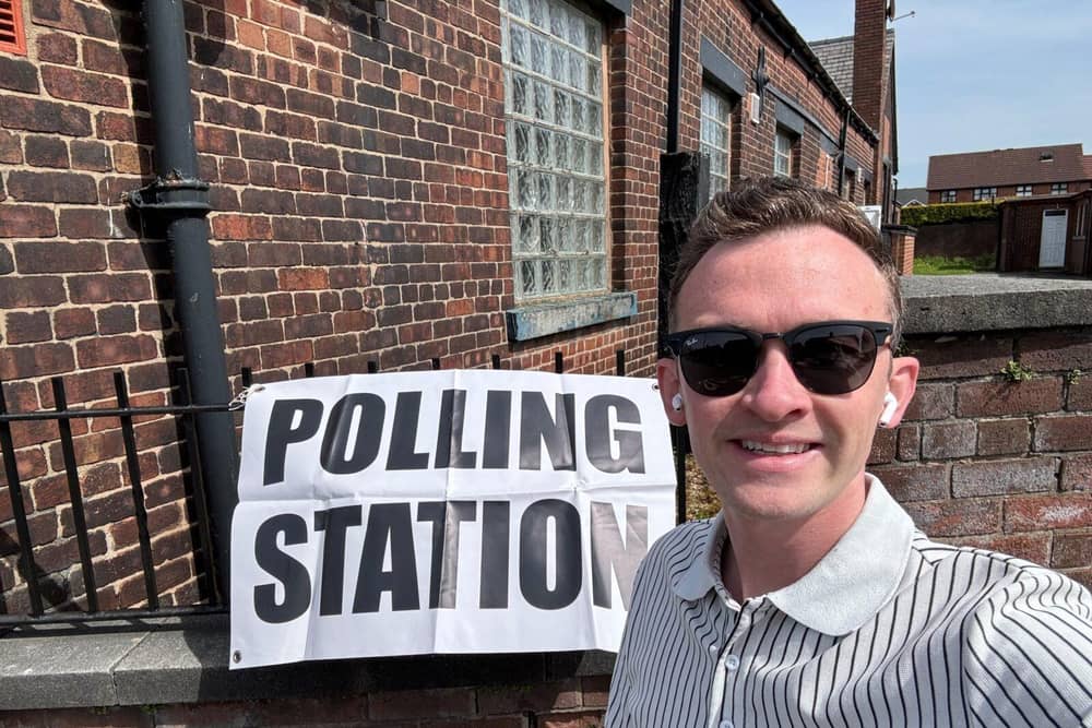 Luke Marsden going to cast his vote on July 4th