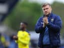 Karl Robinson, Manager of Oxford United. (Photo by Richard Heathcote/Getty Images)