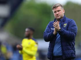 Karl Robinson, Manager of Oxford United. (Photo by Richard Heathcote/Getty Images)