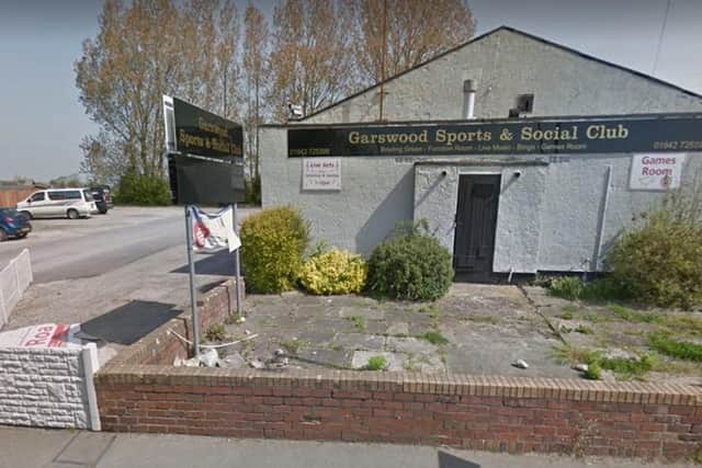 Police were called to the Garswood Sports & Social Club in Ashton-in-Makerfield on the evening of Easter Saturday