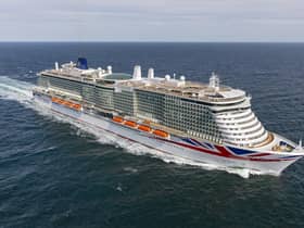 Based in Southampton, P&O Cruises offer trips around the world. Pictured is an Excellence-class cruise ship, MS Iona for illustrative purposes. 