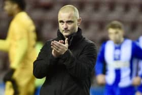 Shaun Maloney thanks the fans following Saturday's draw against Shrewsbury