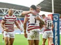 Bevan French celebrates with his teammates