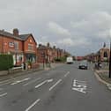 Ormskirk Road in Pemberton