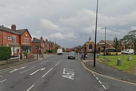 Ormskirk Road in Pemberton