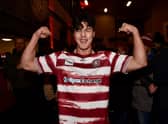 Wigan Warriors fan attended the fan zone at Robin Park Arena ahead of kick off.