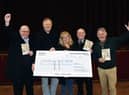Coun Michael McLoughlin, Willpower theatre directors Tim Smith and Caroline Joynt, Coun George Davies and Coun Lawrence Hunt