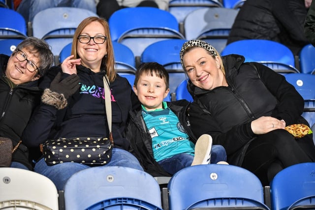 Wigan Warriors fans made their way to the John Smith's Stadium on Friday night.