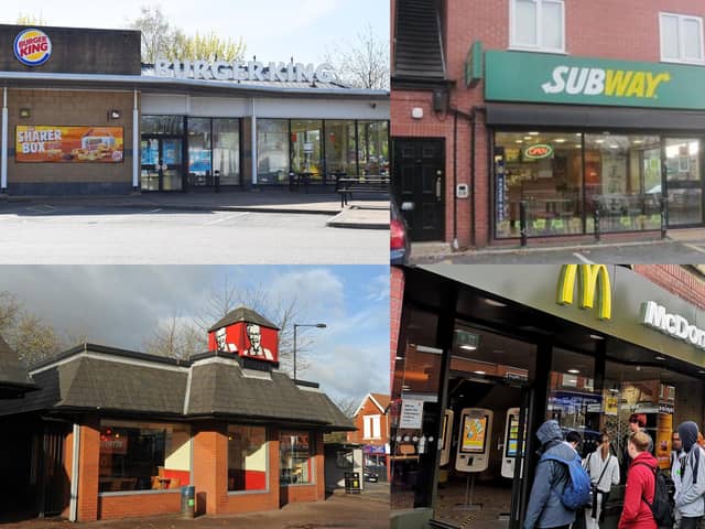 Wigan has its fair share of fast food chain outlets