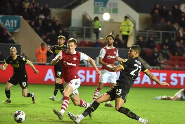 Ashley Fletcher converts Latics' second-half equaliser