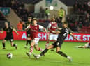Ashley Fletcher converts Latics' second-half equaliser