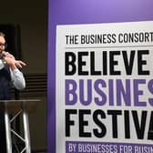The second annual Believe in Business Festival held at The Edge Conference Centre, Wigan.