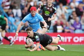 Jack Farrimond enjoyed a try in the Magic Weekend win over St Helens at Elland Road