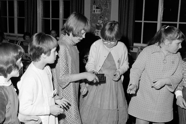 The children's Christmas Party from 1967.
