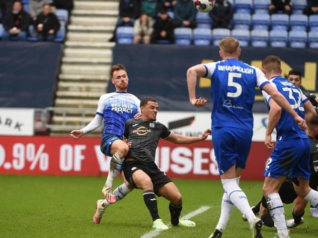 Tom Naylor has moved to Chesterfield after two seasons with Latics