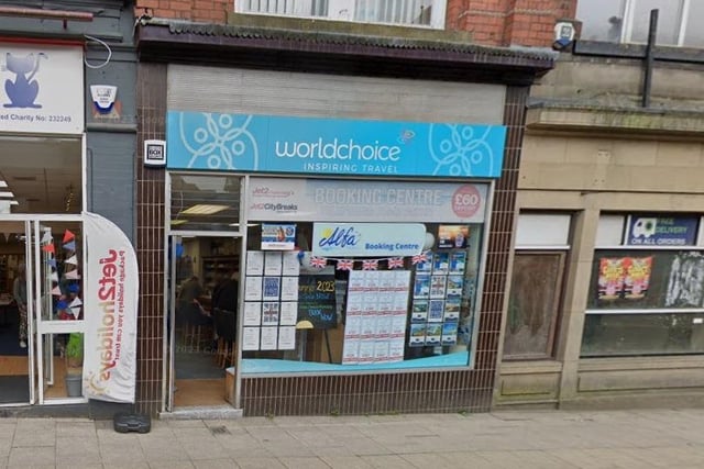 Worldchoice Travel Wigan, on Market Street, Wigan, received 4.6 stars out of five from 43 reviews