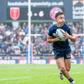 Jai Field went over for a try against Hull KR