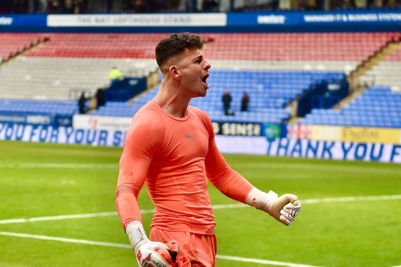 Must love playing in Horwich...another clean sheet on the ground where he made his England Under-21 debut and, again, very little to do