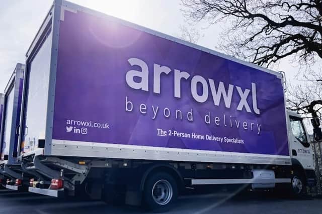 Some of the ArrowXL lorries