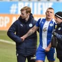 Max Power leaves the field against Wimbledon