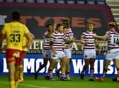 Wigan Warriors overcame a heavily-rotated Catalans Dragons